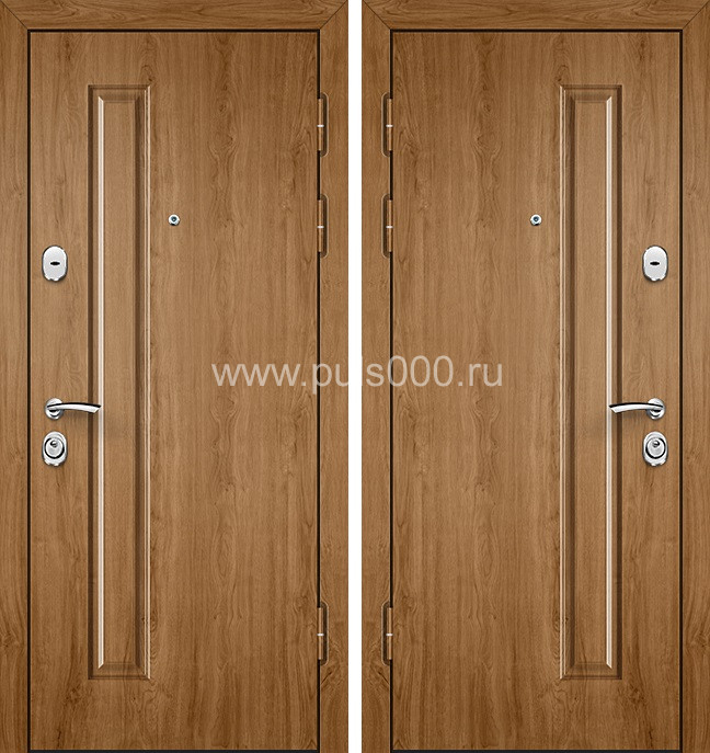 Входная стальная дверь в квартиру светло-коричневая, цена 13 250  руб.